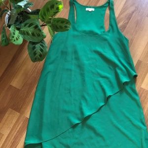 Emerald Green Mini Dress